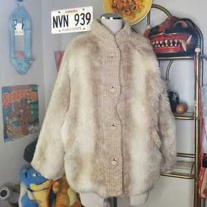 80s Desprit Fur Jacket